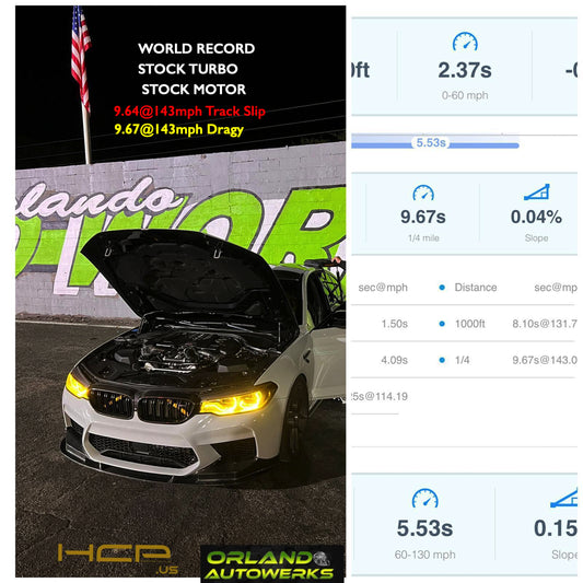 HCP Custom Tune for S63T4 (F90 M5, M8, F95 X5M, X6M) *Stock Turbo World Record Holder*
