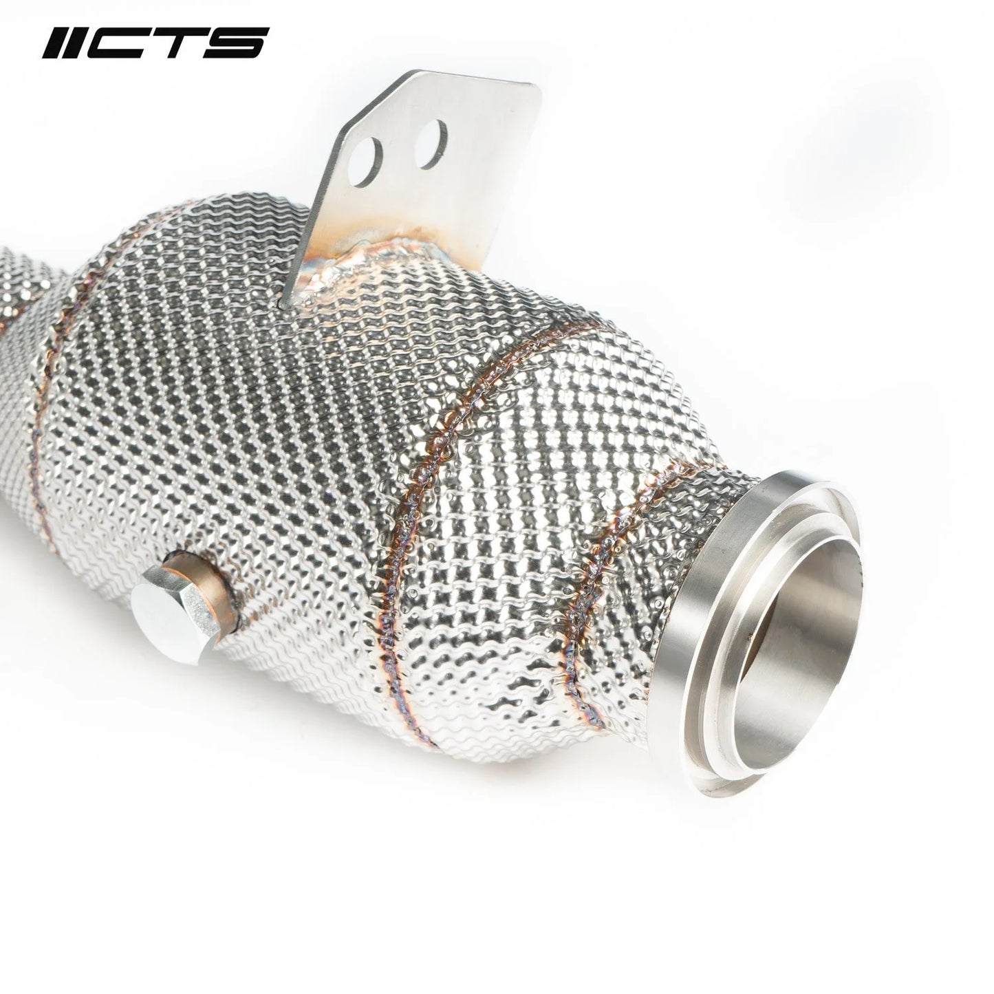 CTS Turbo HIGH-FLOW cat set for Mercedes Benz C43 C400 C450 E43 E400 E450 with M276 engine