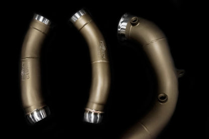 C63 AMG Catless Downpipes