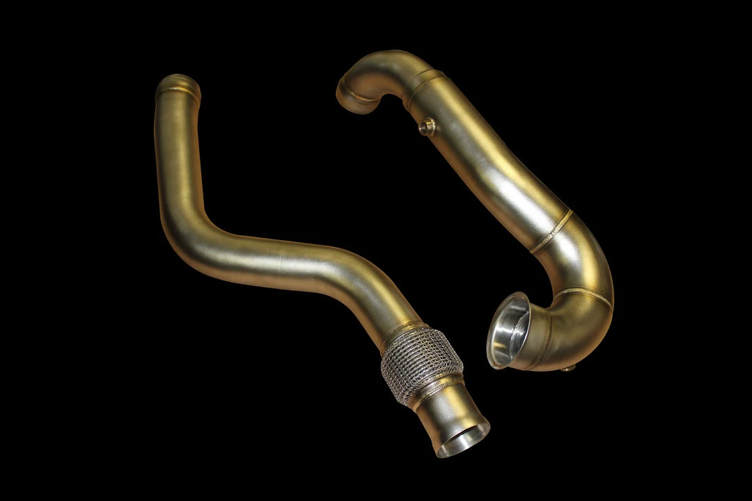 MERCEDES-BENZ A45 AMG STAINLESS STEEL CATLESS DOWNPIPES