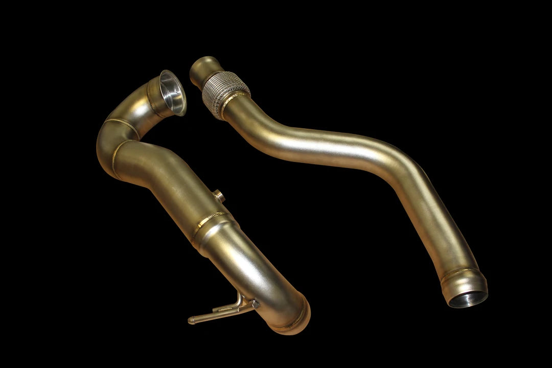 MERCEDES-BENZ A45 AMG STAINLESS STEEL CATLESS DOWNPIPES