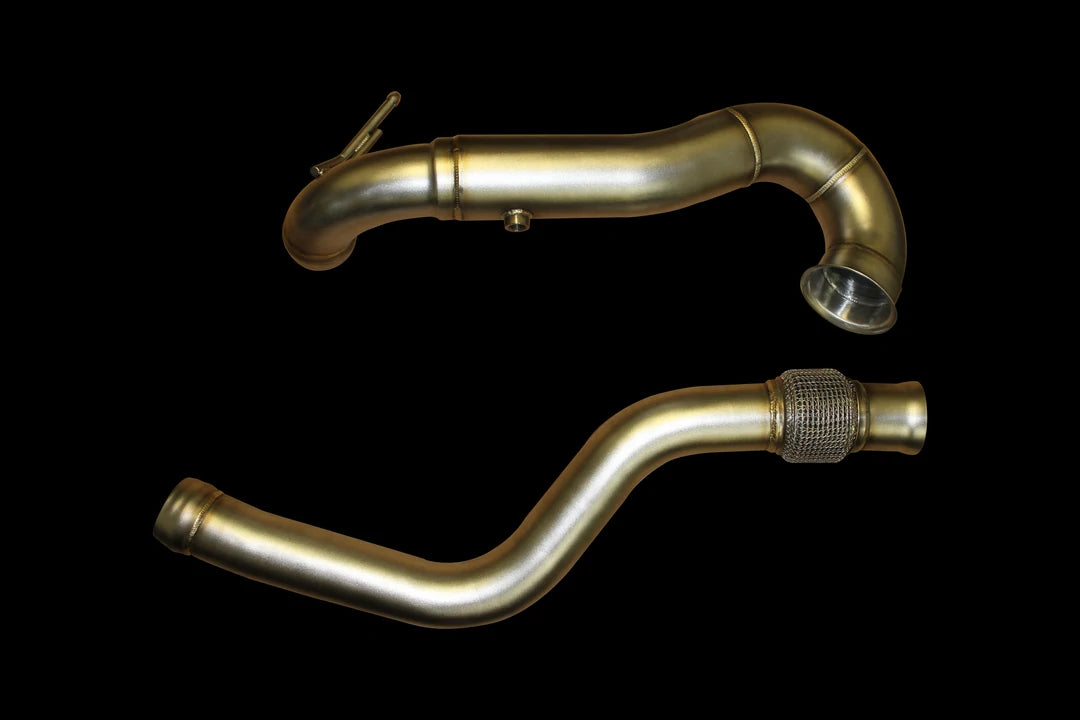 MERCEDES-BENZ A45 AMG STAINLESS STEEL CATLESS DOWNPIPES
