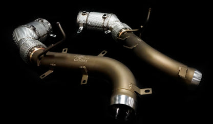 MCLAREN 600LT 650S STAINLESS STEEL CATLESS DOWNPIPES
