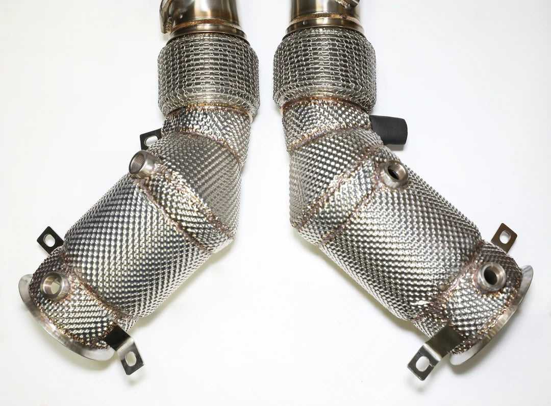 MCLAREN 600LT 650S STAINLESS STEEL CATLESS DOWNPIPES