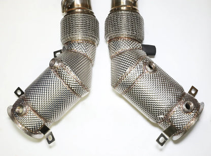 MCLAREN 600LT 650S STAINLESS STEEL CATLESS DOWNPIPES