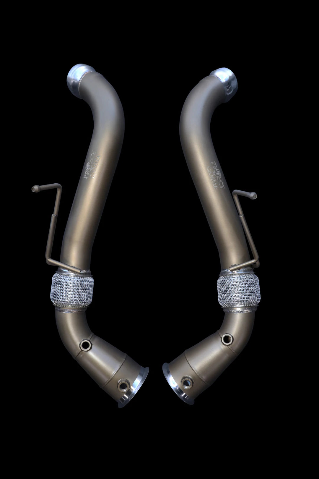 MCLAREN 570S STAINLESS STEEL CATLESS DOWNPIPES