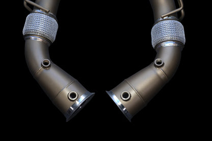 MCLAREN 570S STAINLESS STEEL CATLESS DOWNPIPES