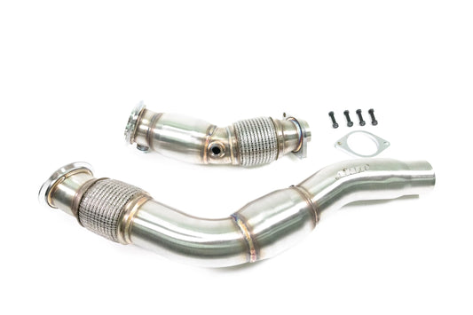 F80 M2 M3 M4 Resonated Downpipes
