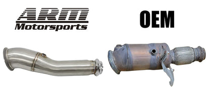 N26 Performance Downpipe - 228, 320, 328, 428