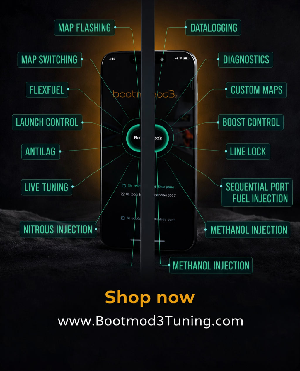 Bootmod3 Sticker bootmod3 S58 Tune - For BMW F97 F98 G80 G82 G87 X3M X4M M2 M3 M4 ...