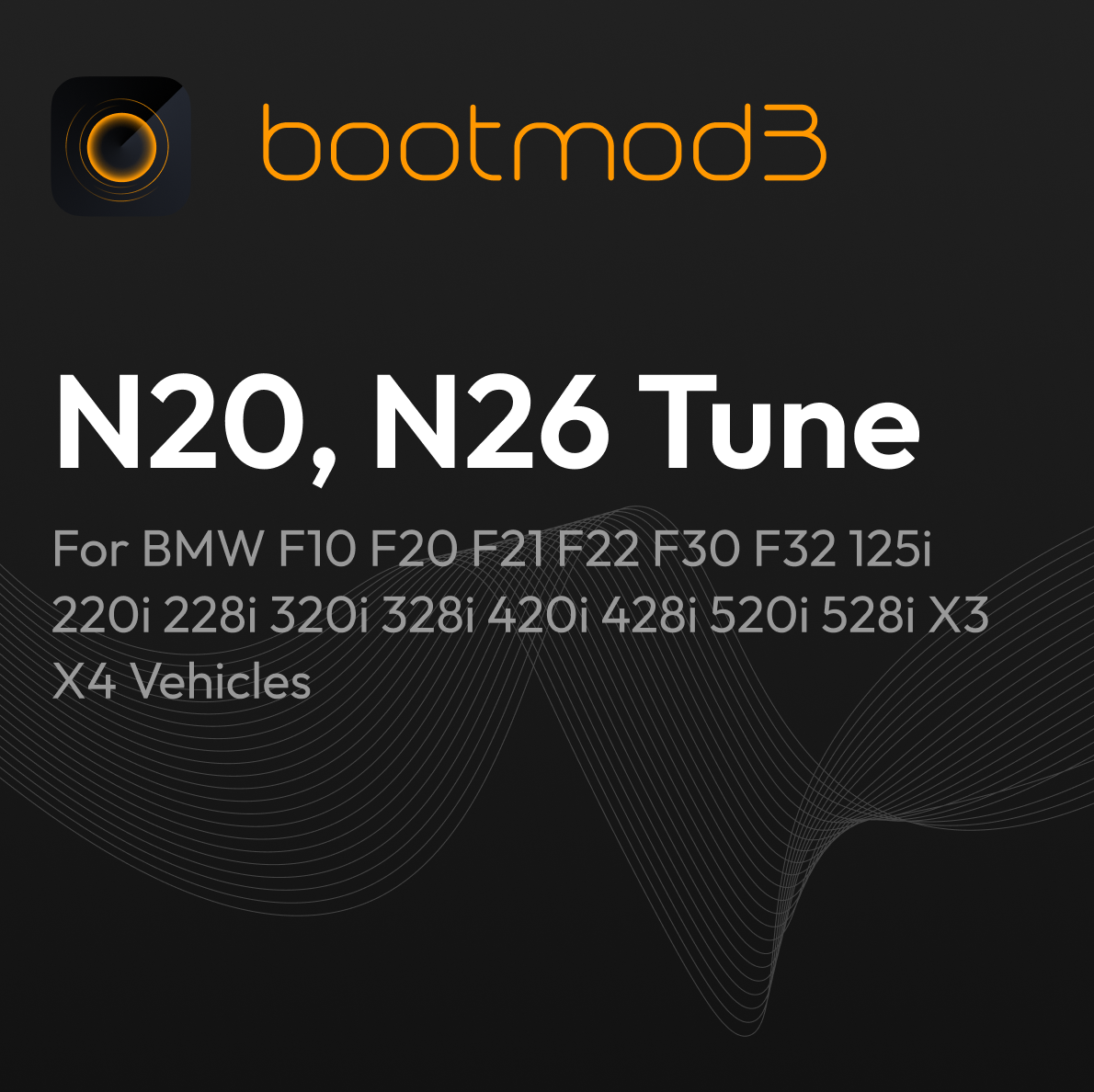 bootmod3 N20 N26 Tune - For BMW F10 F20 F21 F22 F30 F32 125i 220i 228i 320i 328i 420i 428i 520i 528i X3 X4