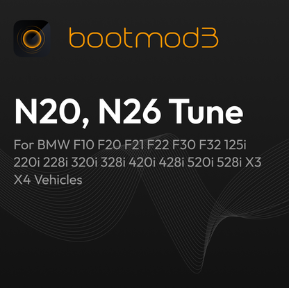 bootmod3 N20 N26 Tune - For BMW F10 F20 F21 F22 F30 F32 125i 220i 228i 320i 328i 420i 428i 520i 528i X3 X4