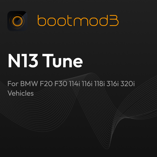 BOOTMOD3 N13 - BMW F20 F30 114I 116I 118I 316I 320I TUNE
