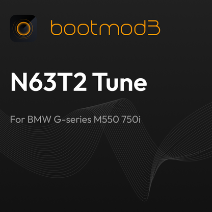 BOOTMOD3 N63T2 - BMW G-SERIES M550 750I TUNE