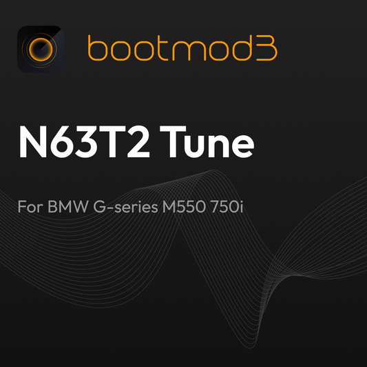 BOOTMOD3 N63T2 - BMW G-SERIES M550 750I TUNE