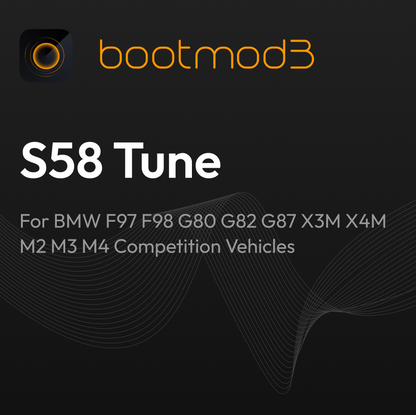 bootmod3 S58 Tune - For BMW F97 F98 G80 G82 G87 G83 X3M X4M M2 M3 M4 Competition Vehicles