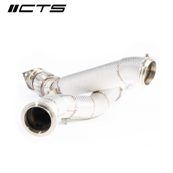 CTS Turbo BMW S58 F97 X3M/X3MC & F98 X4M/X4MC Heatshield Downpipes