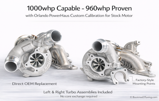 CTS Turbo Stage 2+ Turbocharger Upgrade for F97/F98 G80/G82 BMW X3M/X4M/M2/M3/M4 with S58 Engine