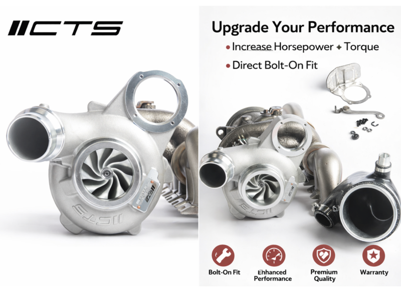 CTS Turbo BMW B58 Gen 1 Stage 2+ Hybrid Turbo