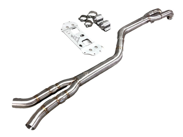 MAD BMW G87 M2 S58 Single Midpipe (Brace Included)