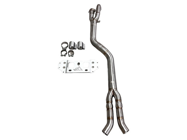 MAD BMW G87 M2 S58 Single Midpipe (Brace Included)