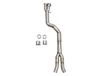 BMW 2019+ X3M X4M F97 F98 S58 Single Resonated Midpipe