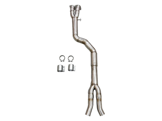 BMW 2019+ X3M X4M F97 F98 S58 Single Resonated Midpipe