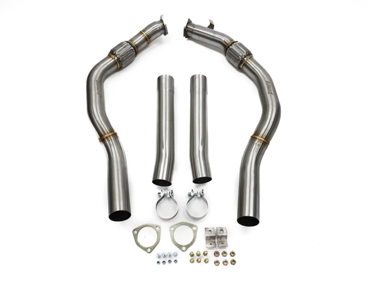 Audi C8 4.0T Midpipes - C8 RS6/RS7