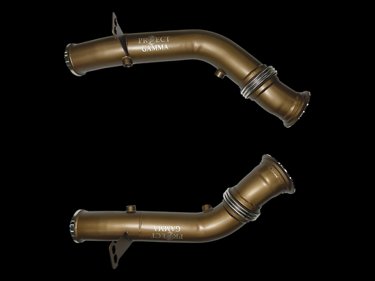 Mercedes-Benz C43, E43, C400/C450, E400/E450 Catless Downpipes
