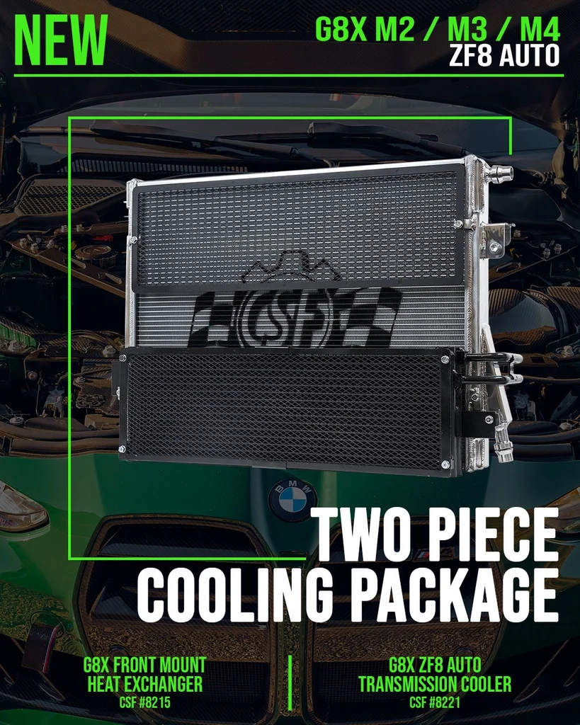 CSF G8x M2 / M3 / M4 - Power Cooling Package