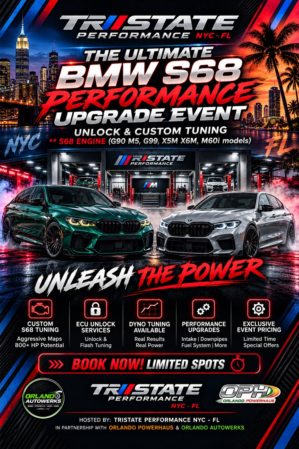 S68 Custom Tune + ECU Unlock Bundle - BMW G90 M5, G99, X5M, X6M, M60i